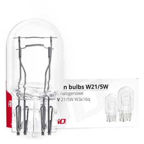 Halogene žarulje t20 w21/5w w3x16q 10 kom amio-02552