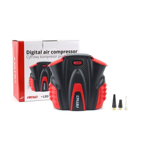 Auto kompresor digitalni led lcd 12v acomp-16 amio-02641