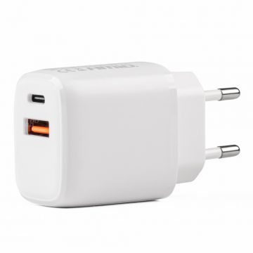   Mrežni punjač pro-09 usb + usb-c 20w brzi punjač 230v amio-02935