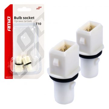 Nosač žarulje u obliku kocke t10 w5w w3w w16w amio-03047