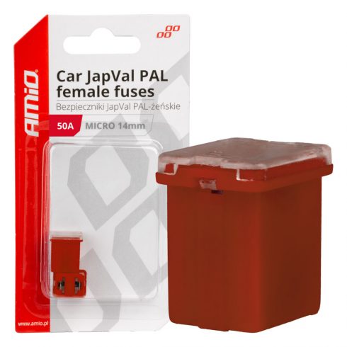 Japval Pal ženski auto osigurači 2 kom 50A amio-03455