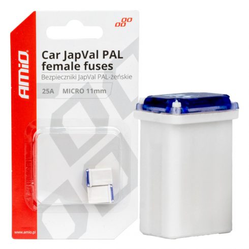 Japval Pal ženski auto osigurači 2kom 25A amio-03459