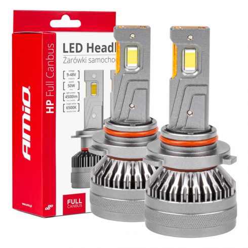 LED žarulje za auto serije HP full canbus hb3 9005/hir1 9011/h10 6500k amio-03678