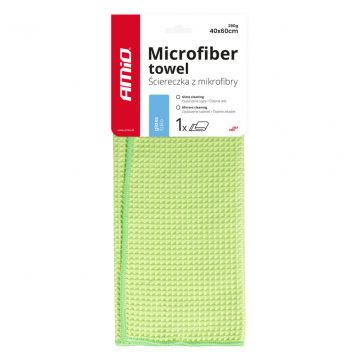   Waffle mikrofiber krpa za staklo, prozor i ogledalo 40x60 cm amio-03735