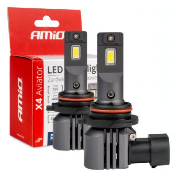   LED žarulje za auto serije x4 aviator hb4 6500k canbus amio-03767