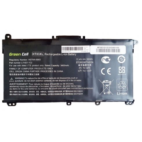 Green Cell/ LE125/ 7.4V/ 3500 mAh/ Li-Ion/ Lenovo L16C2PB1, L16M2PB2, IdeaPad 130, 320-14IKB 320-15A/ neoriginal