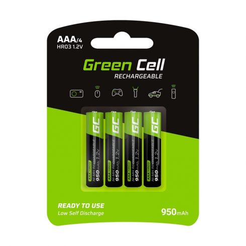 Green Cell 4x AAA HR03 baterije 950mAh