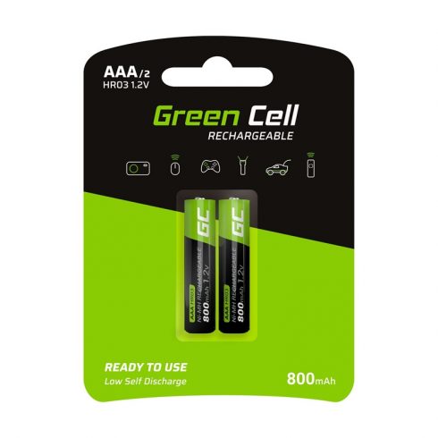 Green Cell 2x AAA HR03 baterije 800mAh