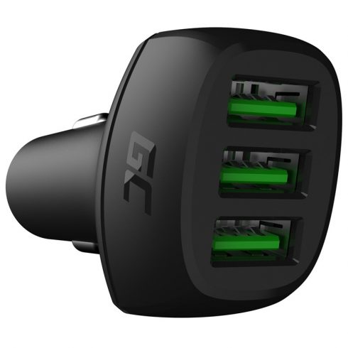 Green Cell punjač za automobil GC PowerRide 54W 3xUSB 18W s tehnologijom Ultra Charge