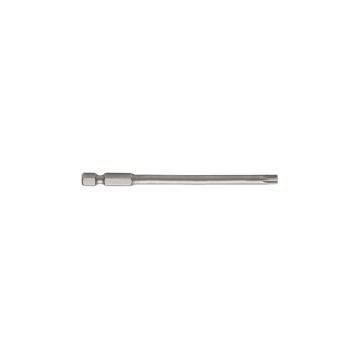 1/4" torx t30 bit, l=100mm, 2kom, s2, prolin