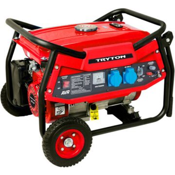 Generator 2000w, avr, 2x230v, 12v, CE kotači