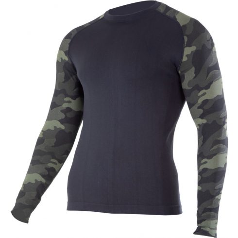 Camo termo majica, zelena i crna, "2xl/3xl", ce, lahti