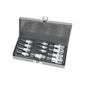   Set od 12 bitova. cv torx 1/2-3/8-1/4'', t4-t60 prolin