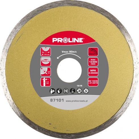 Puni dijamantni disk (materijal pupoljaka) 125*2,2*5,0*22,23 prolin