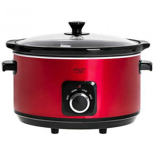 AD 6413 red Slow Cooking 5.8l