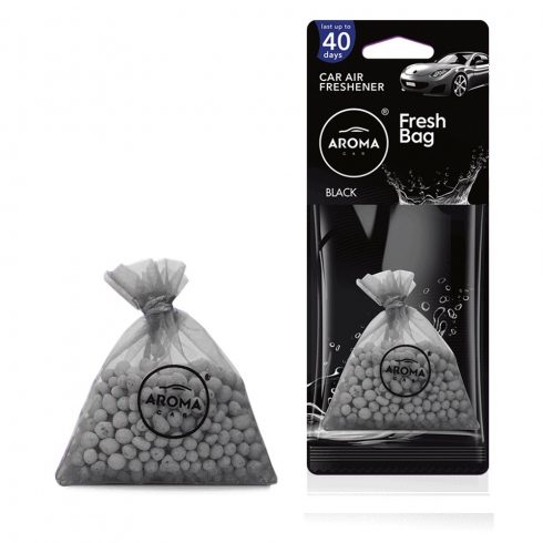 Aroma fresh bag crna - novo - keramički osvježivač zraka