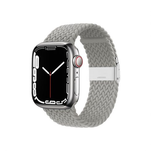 Crong Wave Band za Apple Watch 42/44/45 mm (svijetlo sivi)