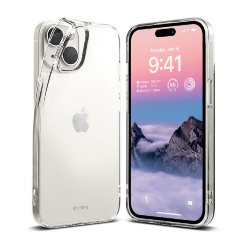 Crong Crystal Slim Cover za iPhone 14 Max (prozirna)