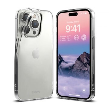 Crong Crystal Slim Cover za iPhone 14 Pro (prozirno)