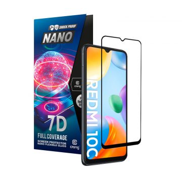   Crong 7D Nano Fleksibilno staklo – Hybrid Screen Protector pune pokrivenosti 9H Samsung Galaxy M13