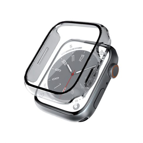 Crong Hybrid Watch Case - kućište sa staklom za Apple Watch 40 mm (prozirno)