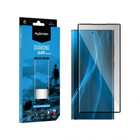 MyScreen DIAMOND GLASS edge3D zaštitno staklo crno Samsung Galaxy S23 Ultra