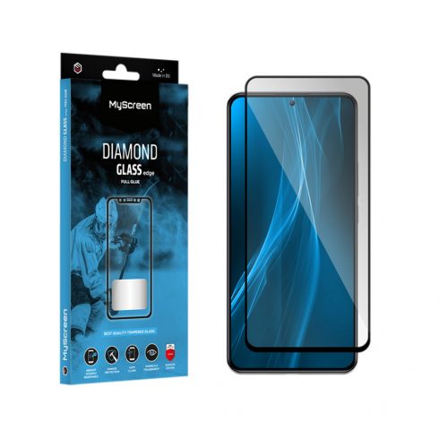 MyScreen DIAMOND GLASS LITE edge FULL GLUE crno zaštitno staklo Samsung Galaxy S23 FE