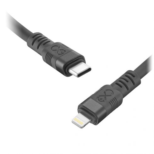 USB-C kabel - Lightning eXc WHIPPY Pro, 0.9M, 29W, brzo punjenje, mješovite boje