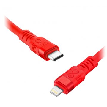   USB-C kabel - Lightning eXc WHIPPY Pro, 2M, 29W, brzo punjenje, mješovite boje