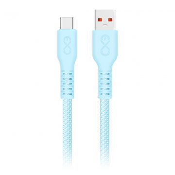   USB-A - USB-C eXc IMMORTAL kabel, 2 m, 30 W, brzo punjenje, mješovite boje