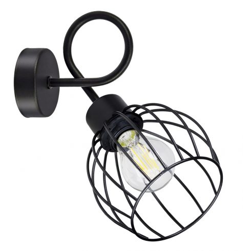 MARBELLA zidna lampa, max 1x60W, E27, crna