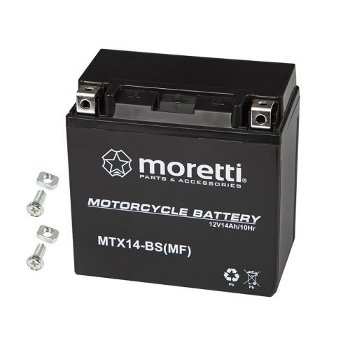 82-357# Motociklistički akumulator 12v 14ah mtx14-bs moretti