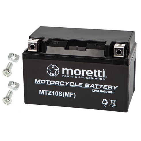 82-356# akumulator za motocikl 12v 8.6ah mtz10s moretti