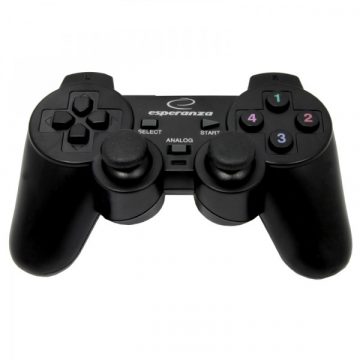 EG102 Gamepad PC USB Warrior Black Esperanza