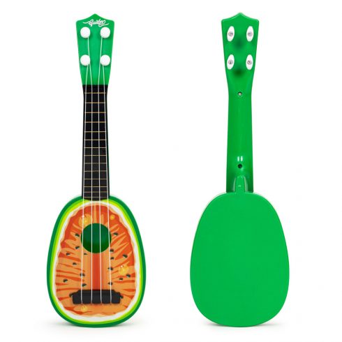 Ukulele gitara dječja, četiri žice, lubenica