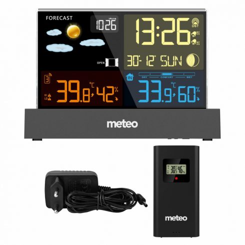 METEO SP110C vremenska stanica s DCF-om, crna