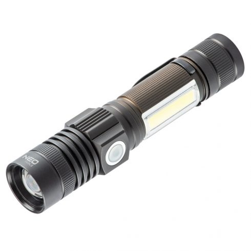 USB punjiva svjetiljka 800 lm 2 u 1 CREE T6 LED