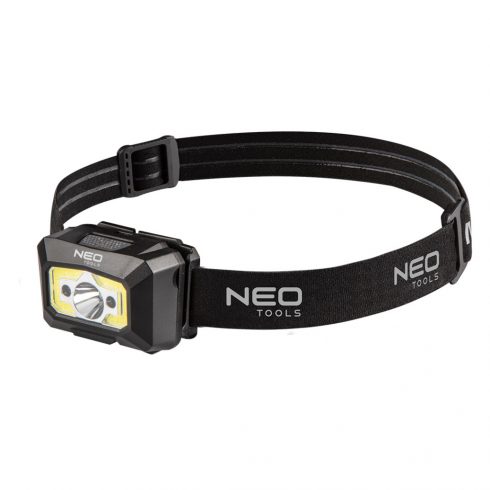 USB punjiva naglavna svjetiljka 250 lm COB LED + senzor pokreta