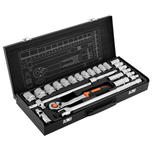 Ključ 1/2", set od 25, CrV