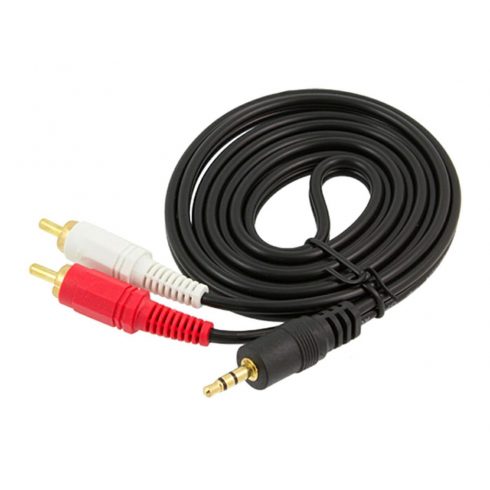 AK233 Jack kabel 3.5mm-2xRCA cinch 1.5m