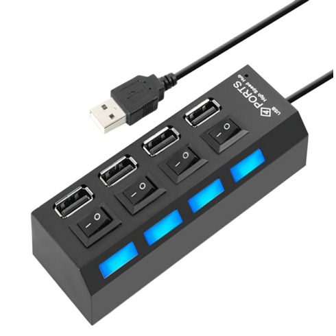 AK228A Hub s 4xUSB aktivna prekidača