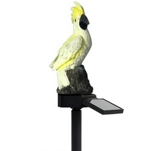 ZD50S LED solarna lampa parrot bijela