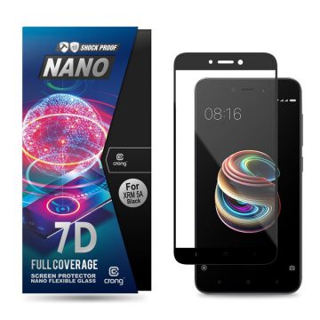   Crong 7D Nano Fleksibilno staklo – hibridna zaštita za zaslon pune pokrivenosti 9H Xiaomi Redmi 5A