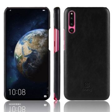   Crong Essential Cover - torbica od PU kože za Huawei P30 (crna)