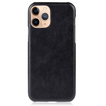   Crong Essential Cover - torbica od PU kože za iPhone 11 Pro Max (crna)