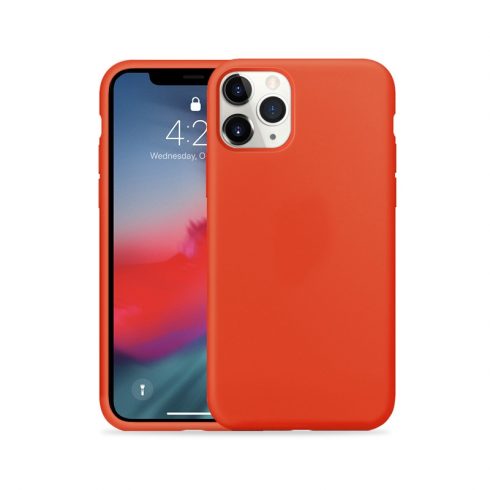 Crong Color Cover - fleksibilna maska ​​za iPhone 11 Pro (crvena)