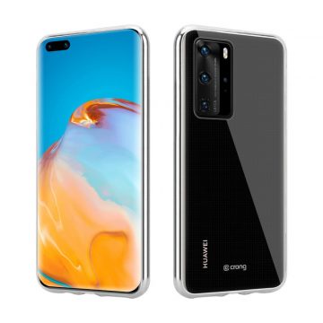   Crong Crystal Slim Cover - Zaštitna torbica za Huawei P40 (prozirna)