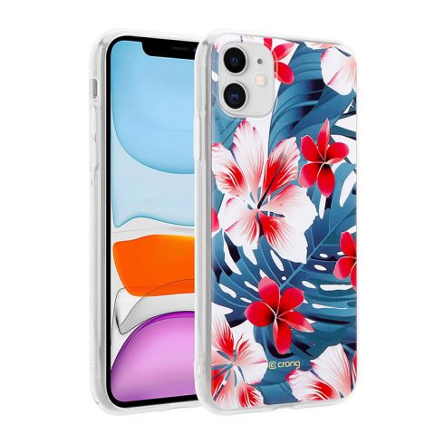 Crong Flower Case – maska ​​za iPhone 11 (uzorak 03)