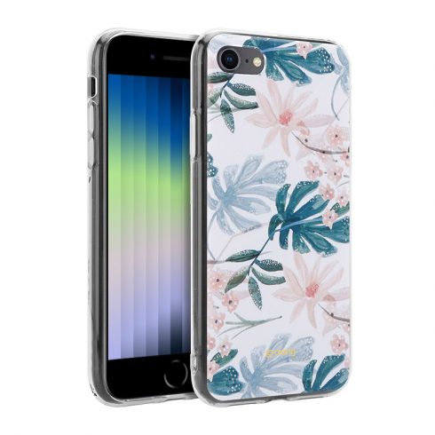 Crong Flower Case – Futrola za iPhone SE 2020 / 8 / 7 (uzorak 01)