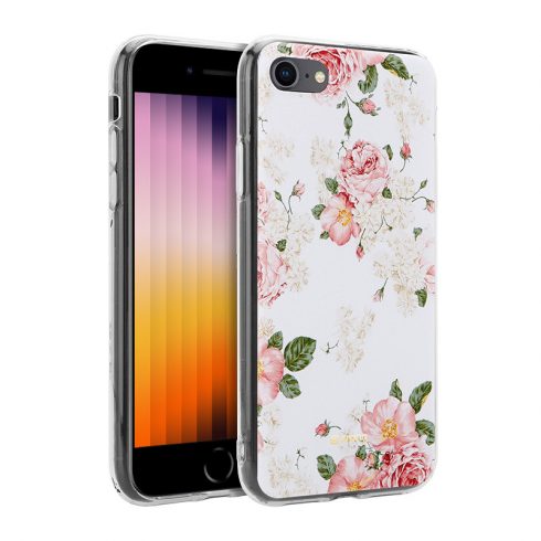 Crong Flower Case – Futrola za iPhone SE 2020 / 8 / 7 (uzorak 02)